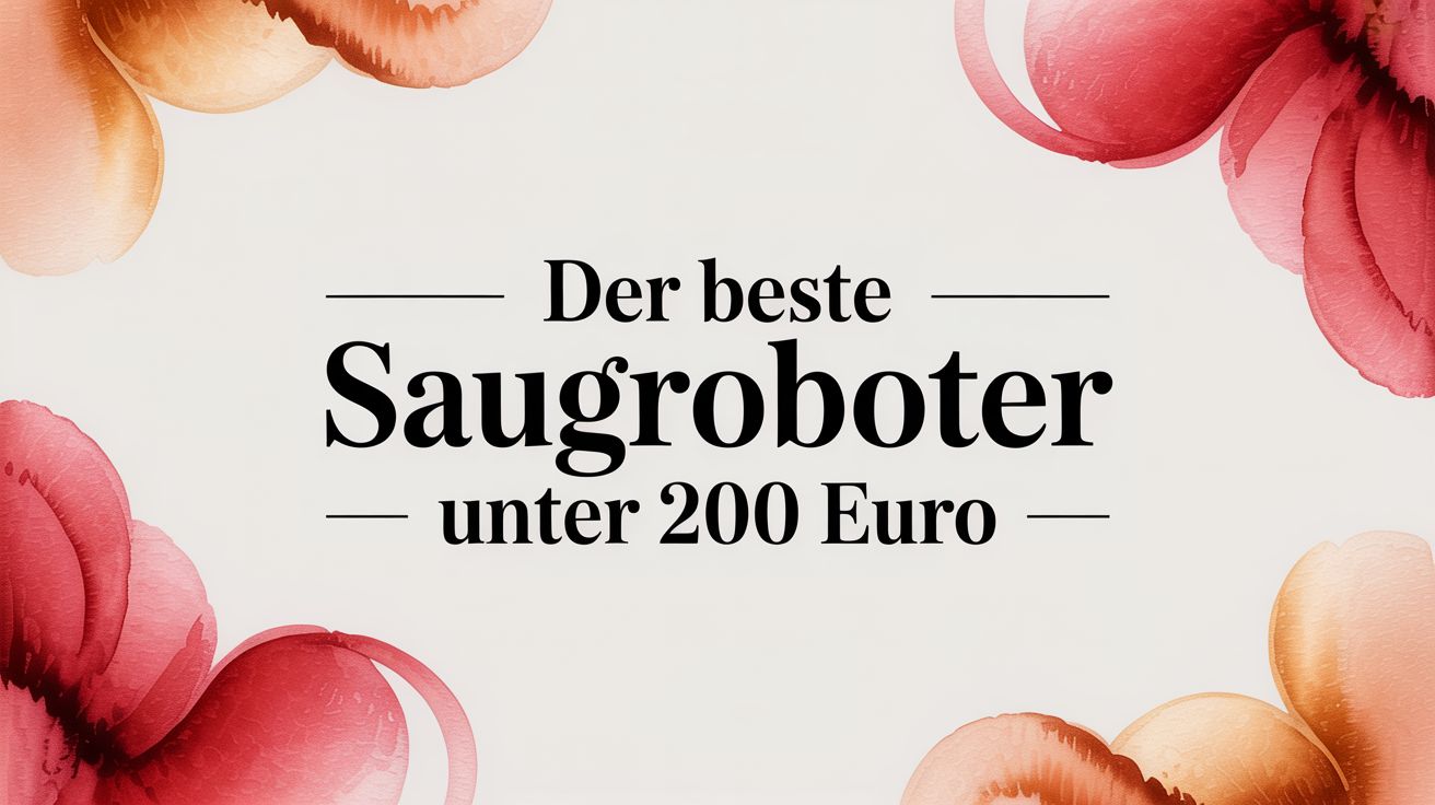 Der beste Saugroboter unter 200 Euro