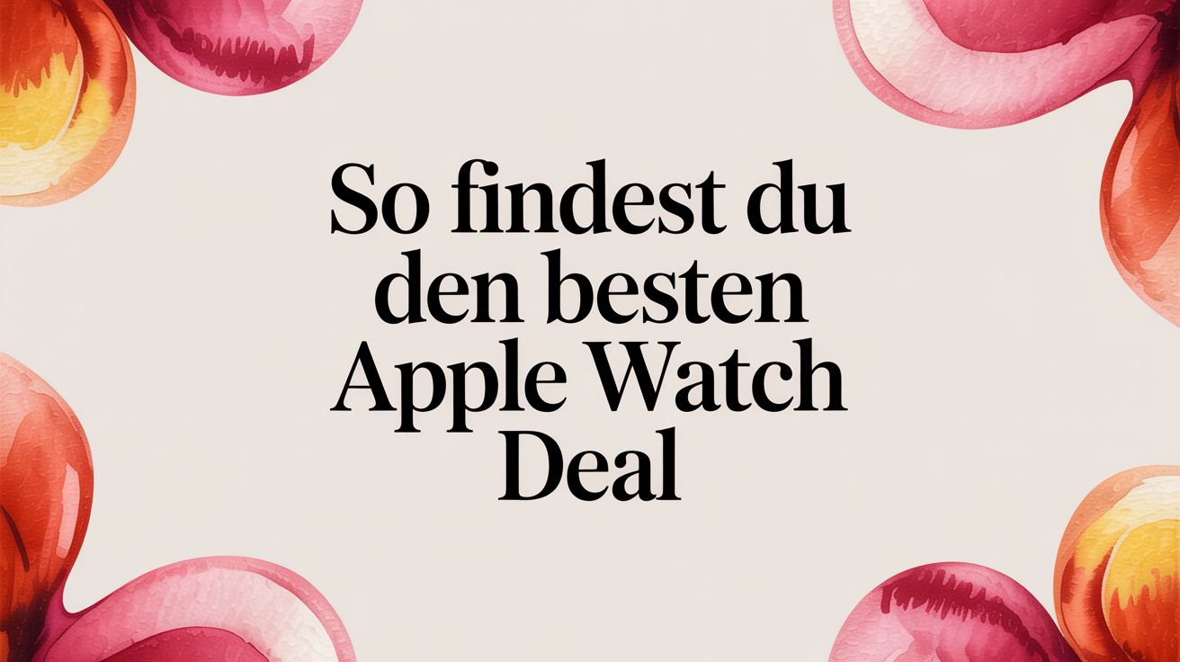 So findest du den besten Apple Watch Deal