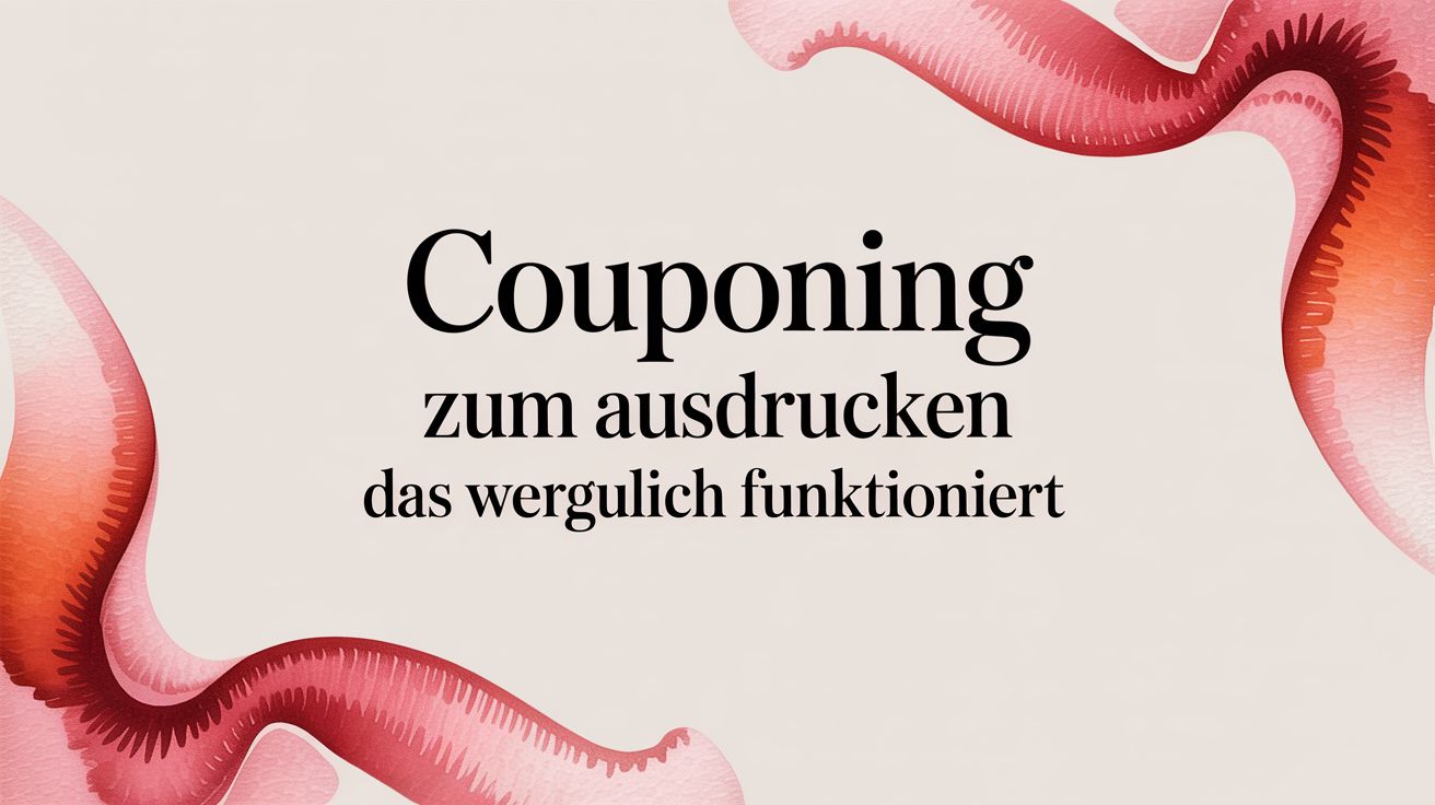 Couponing zum Ausdrucken das wirklich funktioniert
