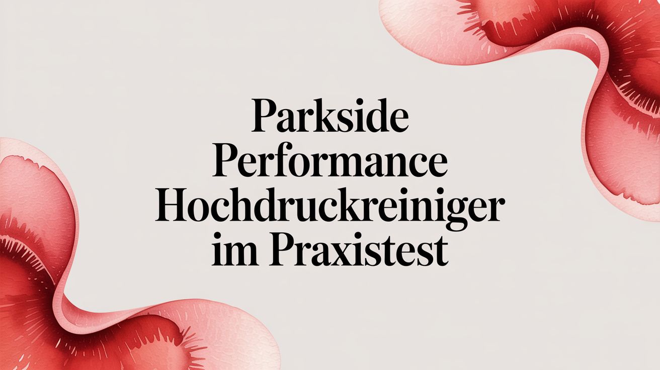 Parkside Performance Hochdruckreiniger im Praxistest