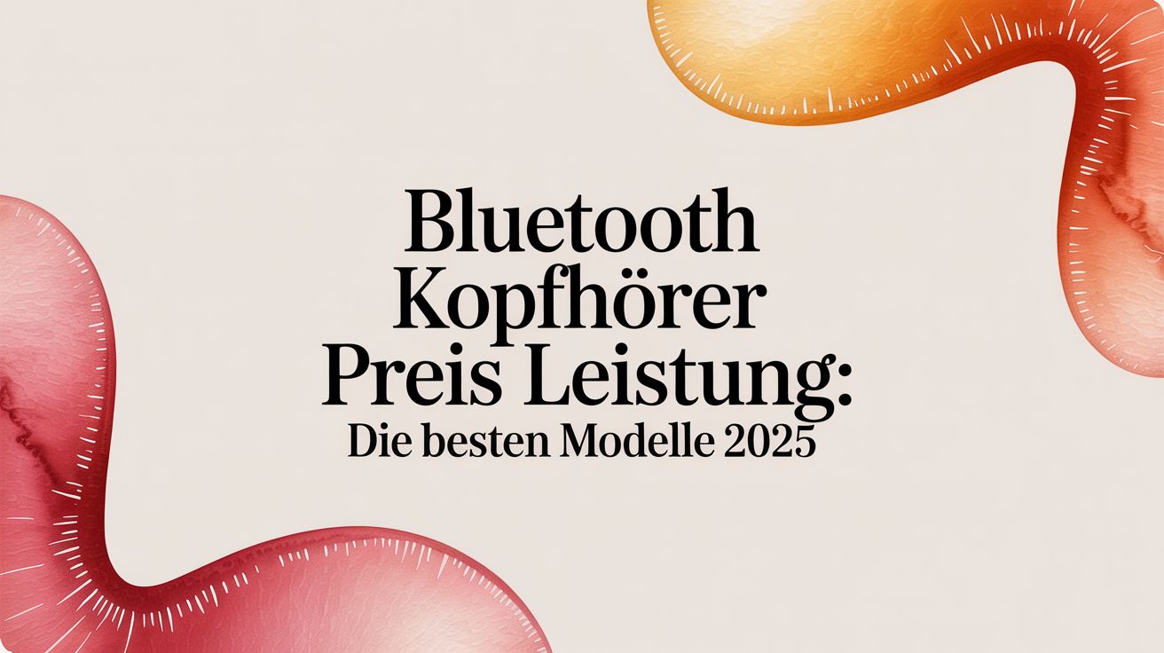 bluetooth kopfhörer preis leistung: Die besten Modelle 2025