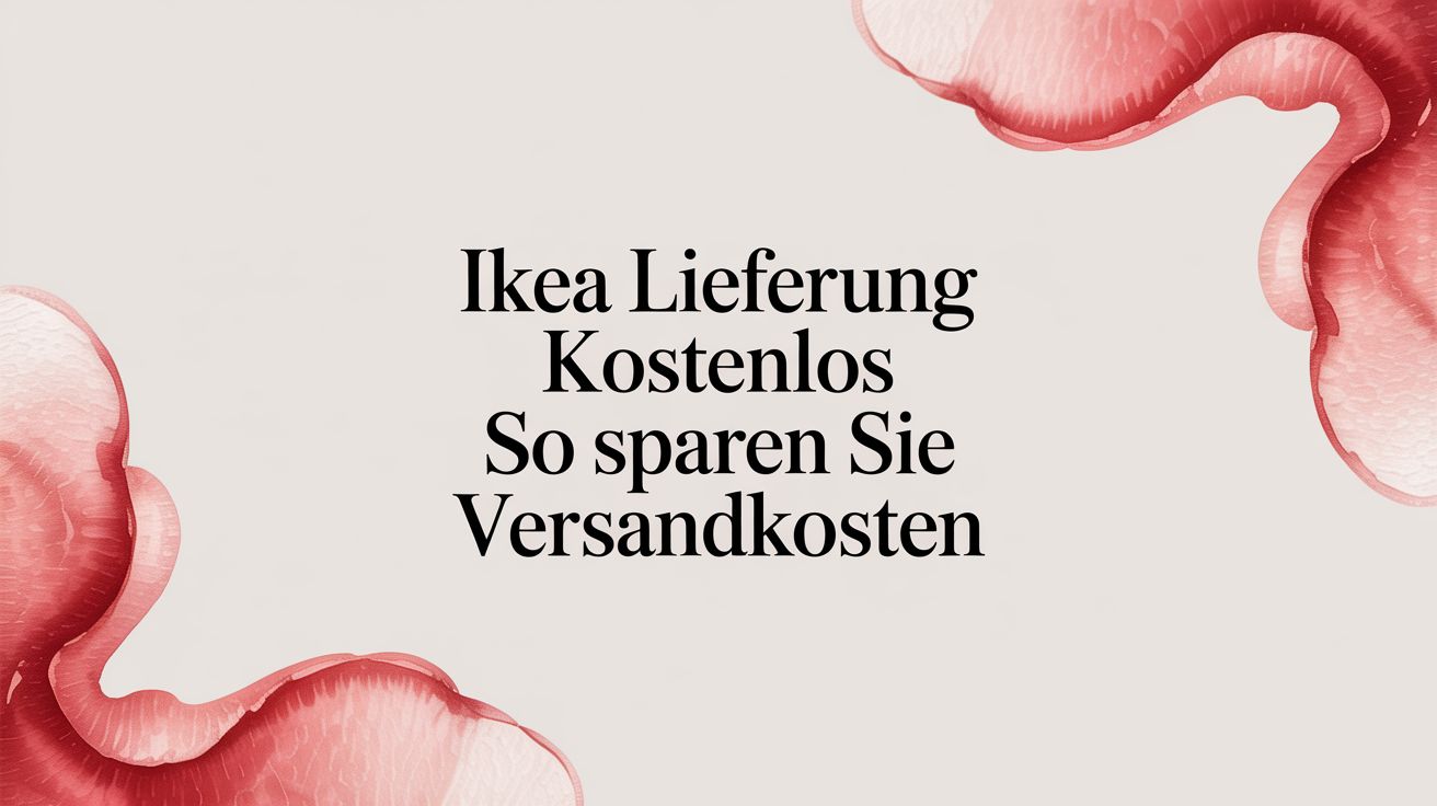 IKEA Lieferung kostenlos So sparen Sie Versandkosten