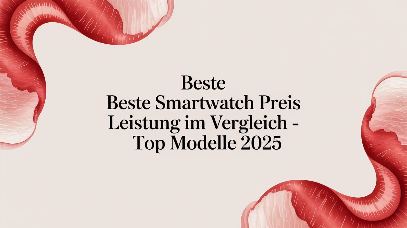 Beste beste smartwatch preis leistung im Vergleich – Top Modelle 2025