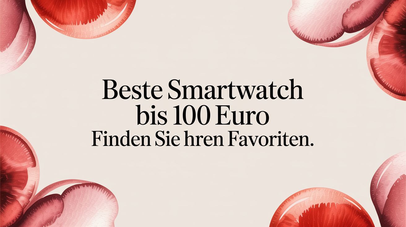 Beste smartwatch bis 100 euro finden sie ihren favoriten