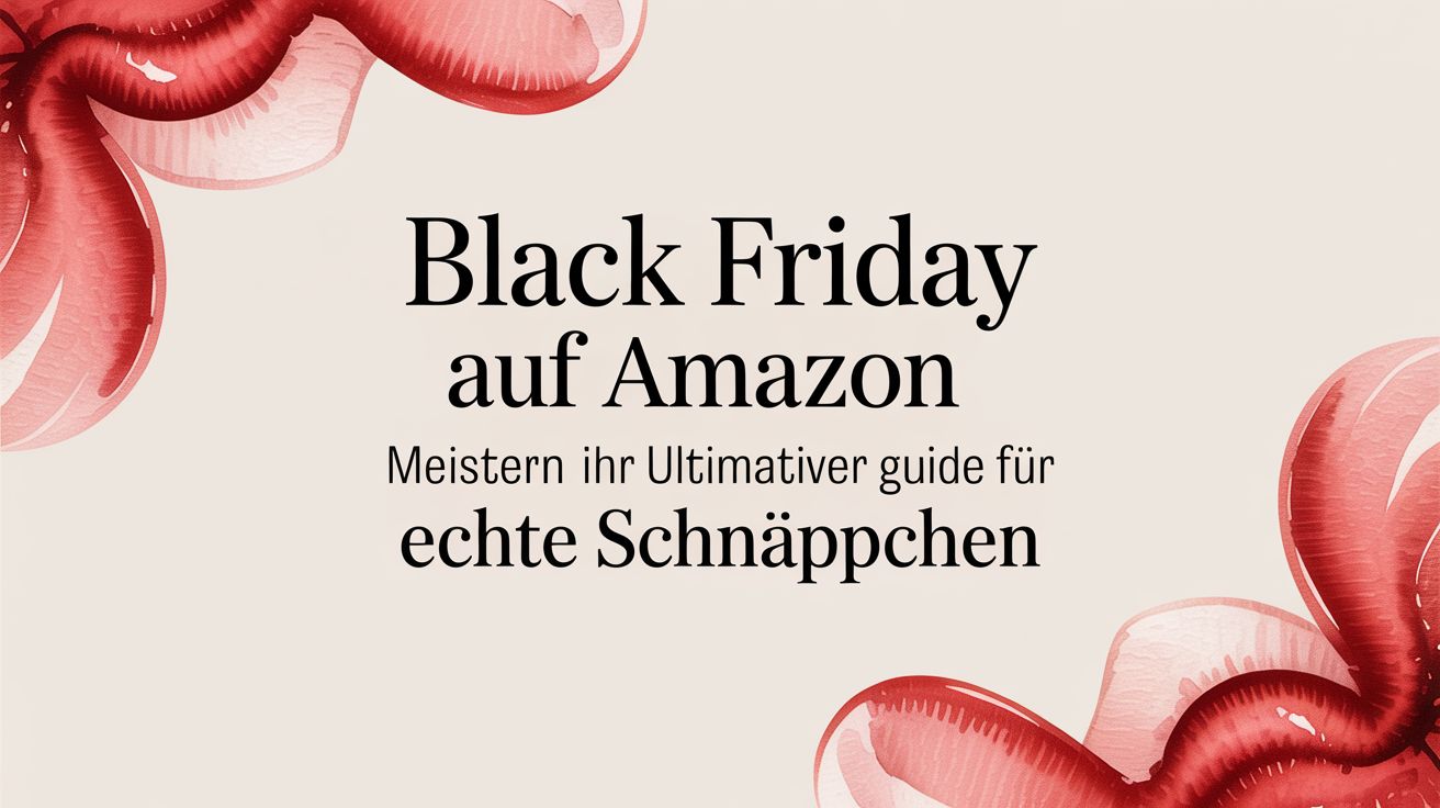 Black Friday auf Amazon meistern Ihr ultimativer Guide für echte Schnäppchen