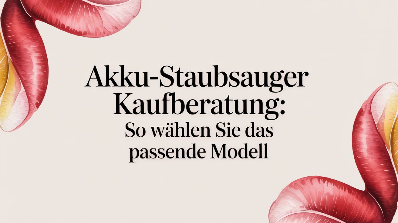 Akku-Staubsauger kaufberatung: So wählen Sie das passende Modell