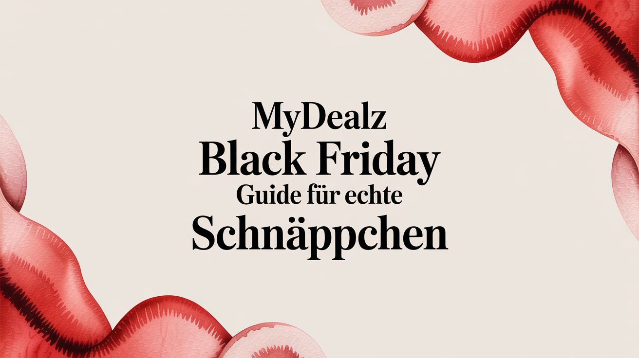 Mydealz Black Friday guide für echte schnäppchen