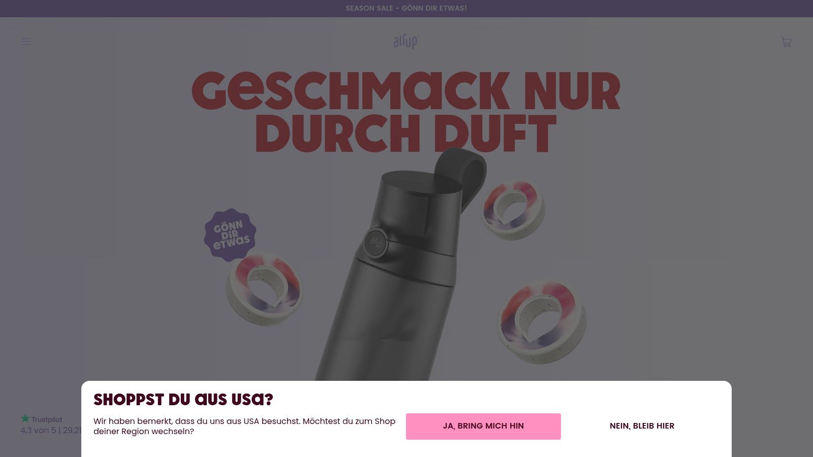 Offizieller Air‑up‑Shop (DE)