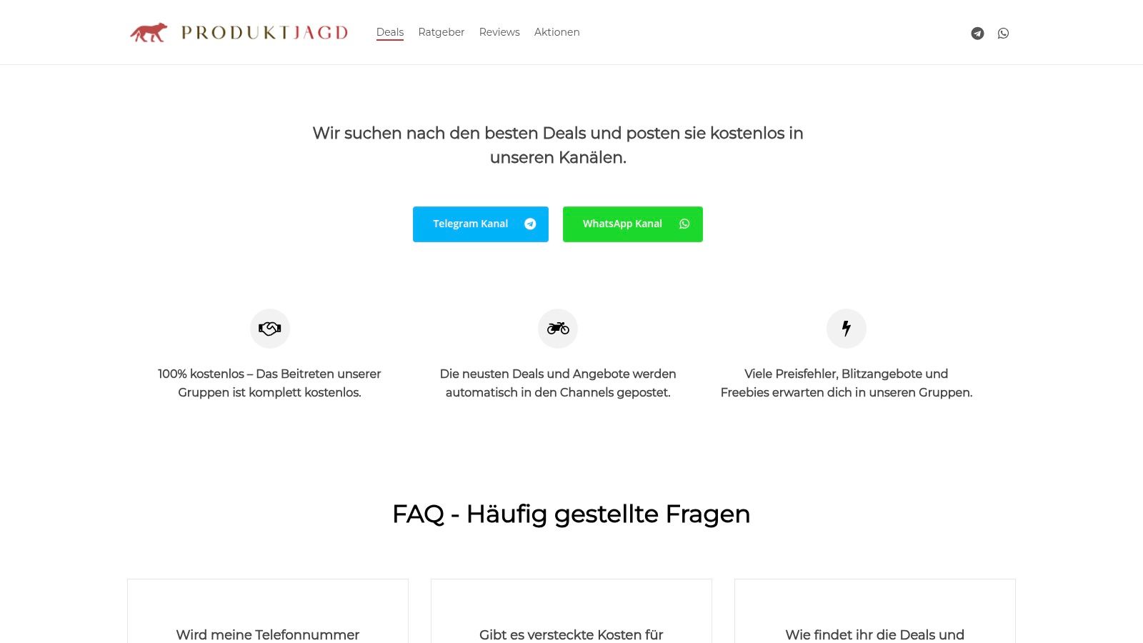 Die neusten und besten Deals 2025! – ProduktJagd